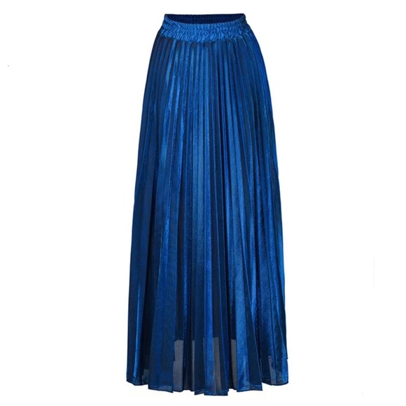 The SAVONNA Metallic Full Skirt - Picture 8 of 15